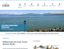 Tablet Screenshot of liran-travel.reisecoop.de